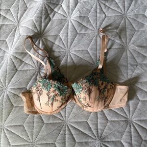 Aerie floral balconette bra
